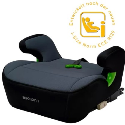 Podstawka Osann Junior Isofix i-Size z pasem Gurtfix  - Nero